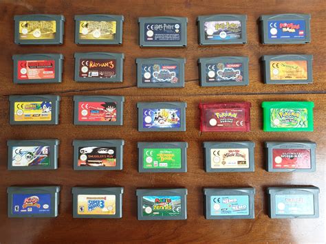 Nintendo Gameboy Advance Loose Cartridges Games 100 Authentic Etsy