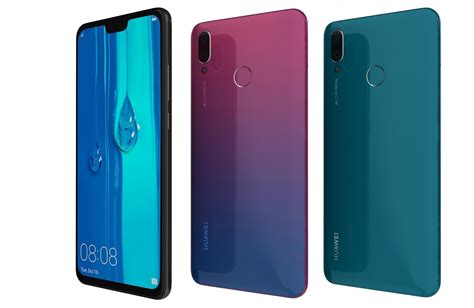 Huawei takes third position following samsung and apple in sales because of its large displays and advanced cameras features. 3D model Huawei Y9 2019 All Colors | CGTrader