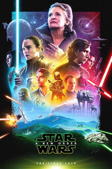 Star Wars Episode 9 mockup poster on Behance