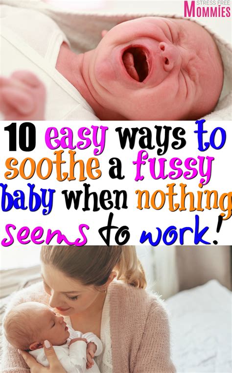 10 Easy Fussy Baby Tips To Make Him Feel Better Newborn Care Tips