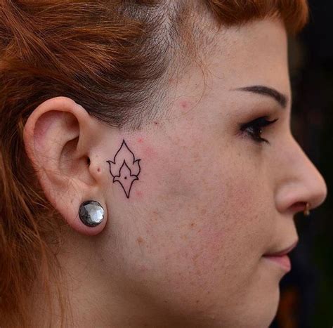 You get better, and faster results in as little as 3 treatments. #sideburn #tattoo #ink | Ear tattoo, Cute tattoos, Tattoos
