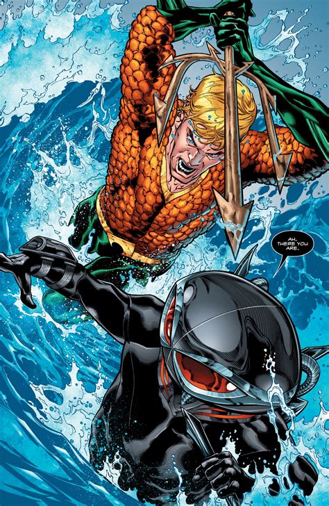 Aquaman vs. Black Manta | Aquaman comic, Aquaman dc comics, Aquaman