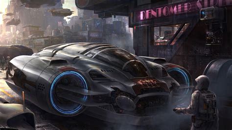 Sci Fi Car Wallpapers Top Free Sci Fi Car Backgrounds Wallpaperaccess