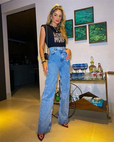 Calça Wide Leg Jeans 30 Looks Para Você De Inspirar E Achar A Sua