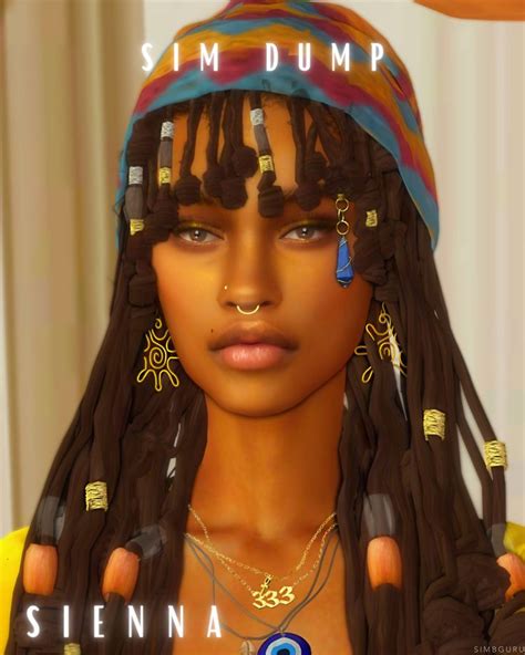 Sienna Sim Dump 🪴 Patreon Afro Hair Sims 4 Cc Sims Hair Sims 4 Body