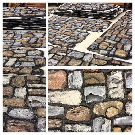 Maybe you would like to learn more about one of these? Faux River Rock Movie Set Panels, 201, 12' x 4' Rock ...