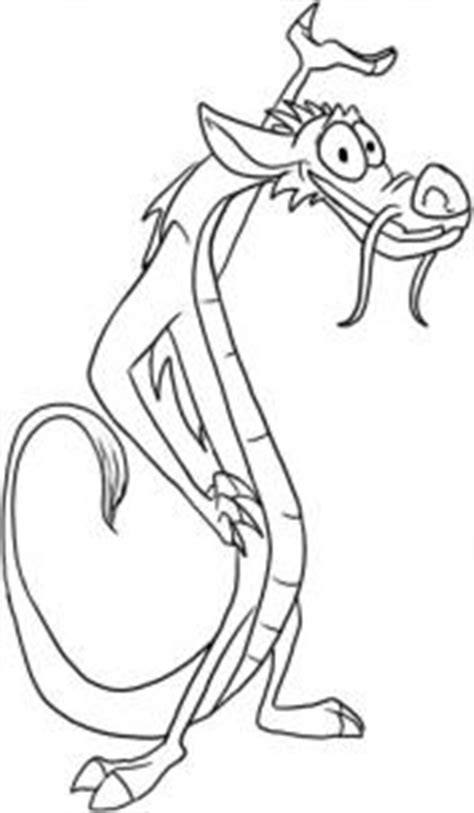 How to draw how to draw mushu from mulan