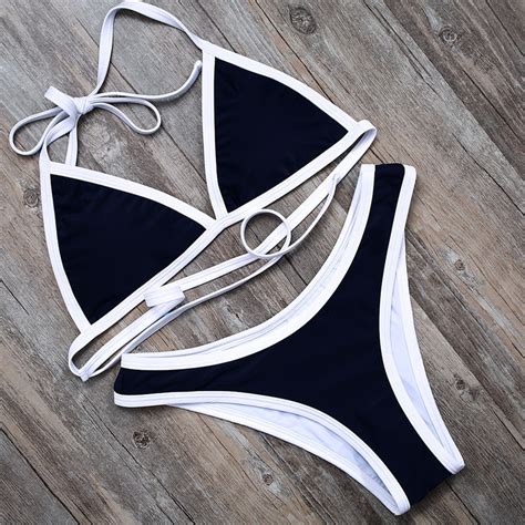 Trangel Bikini Brand 2018 Swimwear Women High Cut Swimsuit Brazilian