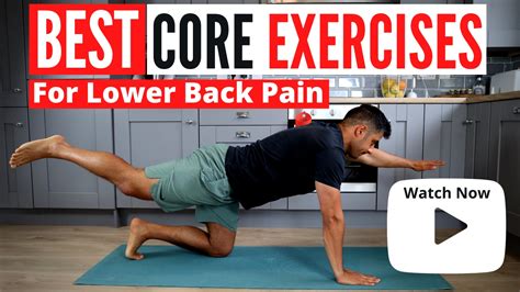 Best Core Exercises For Lower Back Pain Chronic Lower Back Pain