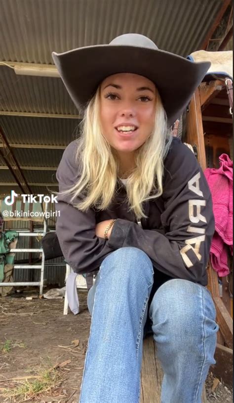 ‘bikini Cowgirl Storm Hogan Goes Viral On Tiktok