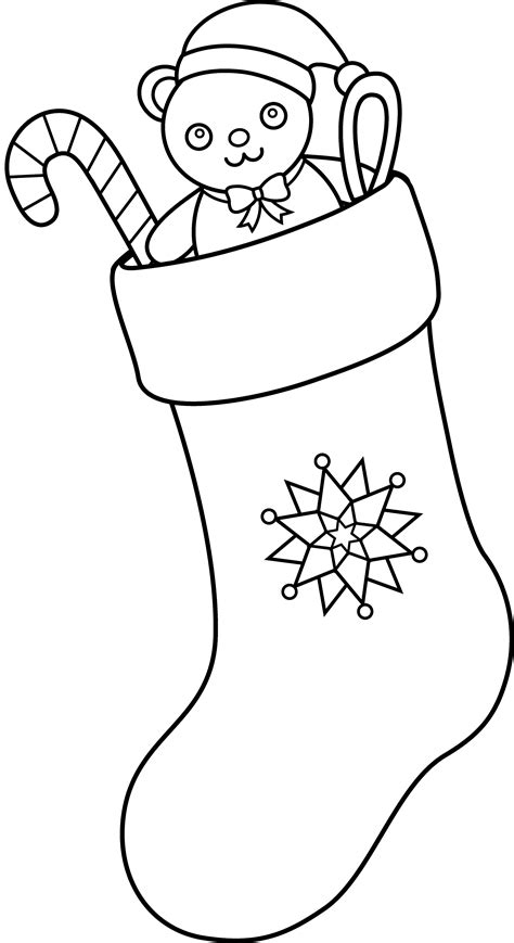 Download 30 Christmas Stocking Coloring Pages Png Pdf File Free Huge