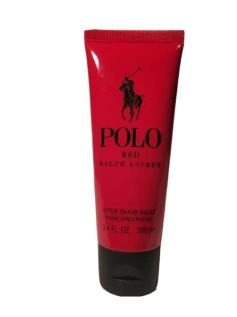 Polo Red After Shave Balm 34 Fl Oz100ml By Ralph Lauren 4499