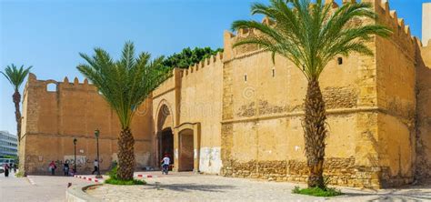 Panorama Of Sfax Fortress Tunisia Editorial Image Image Of