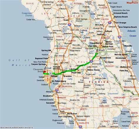 Map Of Clearwater Florida