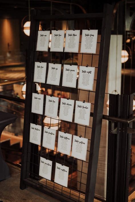 Below you'll see sizes for standard round tables and rectangular tables. 60 Wedding Seating Chart Ideas | Junebug Weddings ...