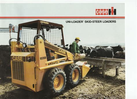 Case Uni Loader Skid Steer Loader Sales Brochure Sps Parts