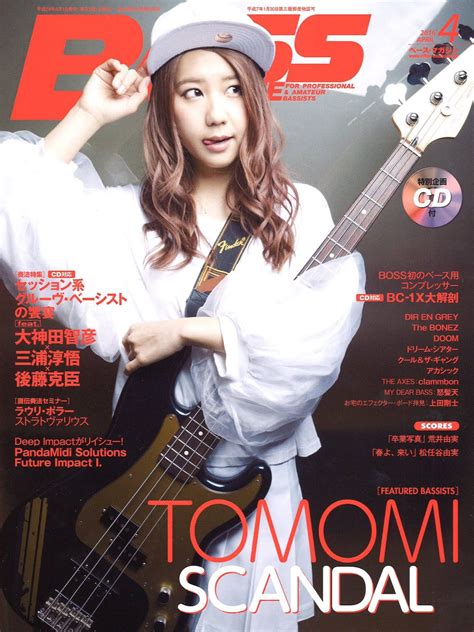 Scandal Tomomi En Bass Magazine