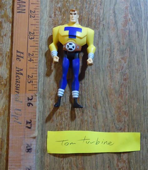 Dc Justice League Unlimited Justice Guild Tom Turbine 45 Figure Loose