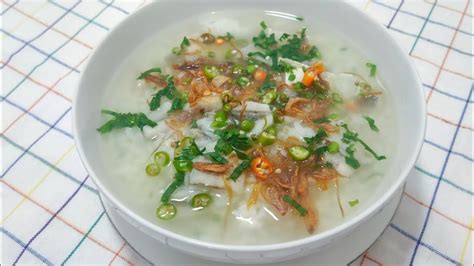 Bubur Ikan Senangin Khas Bagansiapiapi Enak Banget Youtube