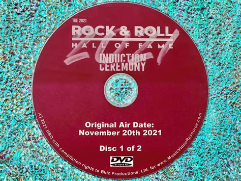 2021 Rock And Roll Hall Of Fame Induction Ceremony 2 Dvd Set Inductees