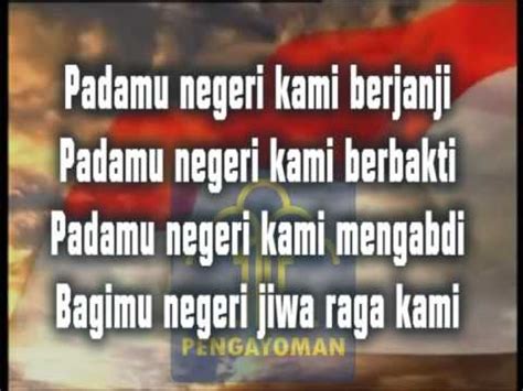 bagimu negeri lirik - YouTube