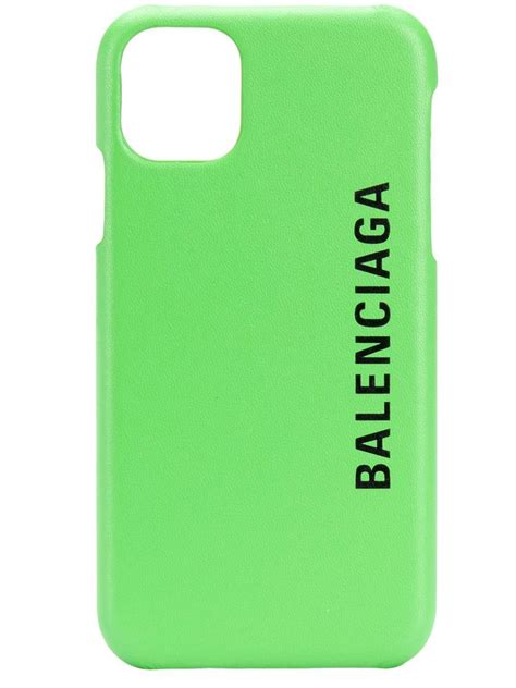 Balenciaga Cash Iphone 11 Case In Green For Men Lyst