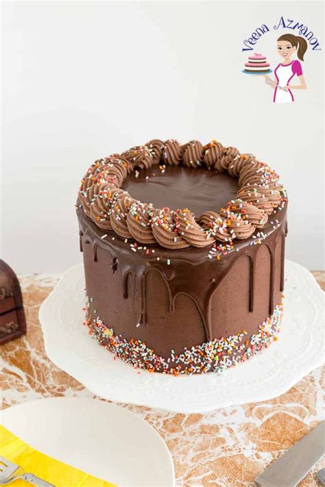 homemade chocolate birthday cake recipe veena azmanov birthday cake chocolate birthday cake