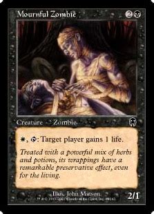 Check spelling or type a new query. Mournful Zombie - Creature - Cards - MTG Salvation