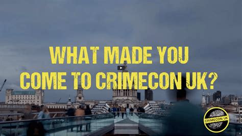 testimonials ultimate true crime event crimecon uk london 2024