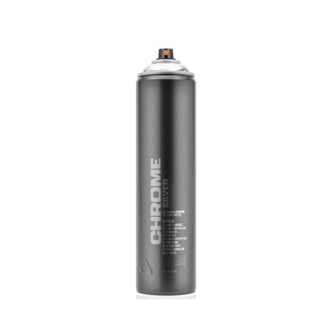 Montana Silver Chrome Spray Paint 600ml Spray Cans From Graff City Ltd Uk