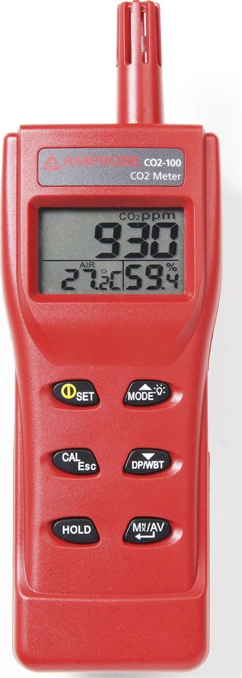 Amprobe Co2 100 Handheld Carbon Dioxide Meter Tequipment