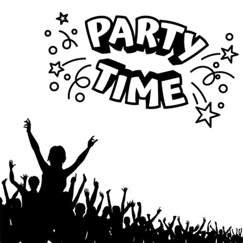 Premium Vector Party Time Template