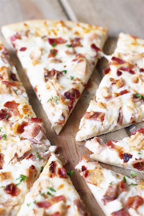 Naan bread pizzas meditteranean fry sauce, feta cheese, salami, red peppers, red onion, kalamata olives, banana peppers, artichoke hearts, and a drizzle of balsamic glaze Chicken Bacon Ranch Pizza | Countryside Cravings