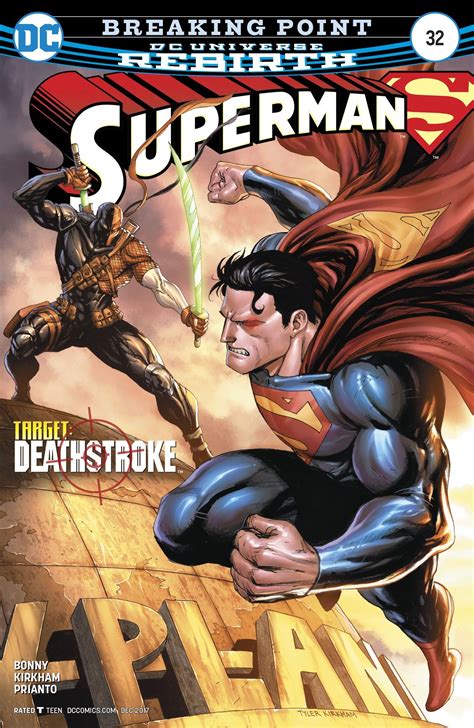 Superman Vol 4 32 Cover Art By Tyler Kirkham And Arif Prianto