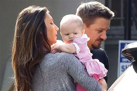 jeremy renner s wife has filed for divorce after just 10 months of marriage and wants custody