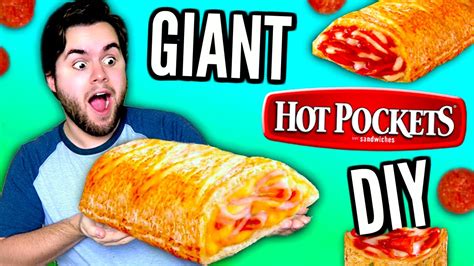 Diy Giant Hot Pockets How To Make Biggest Edible Hot Pocket Ever