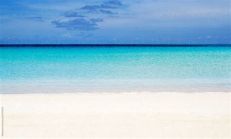 Perfect Tropical Caribbean White Sand Beach By Wizemark