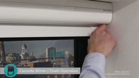 Total Blackout Chain Controlled Roller Blind Cassette System Youtube