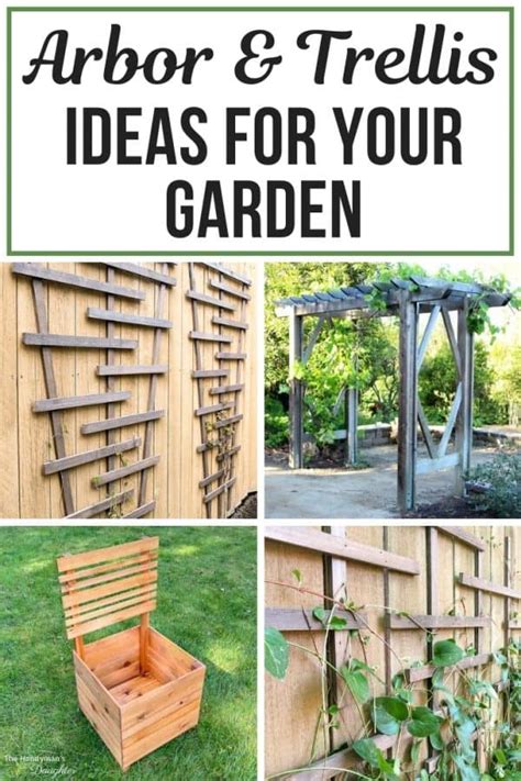 20 Diy Arbor And Trellis Ideas For Your Garden The Handymans Daughter