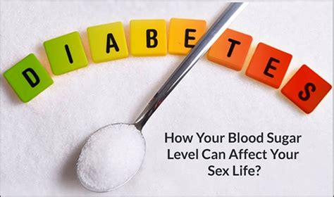 How Diabetes Can Affect Your Sexual Life