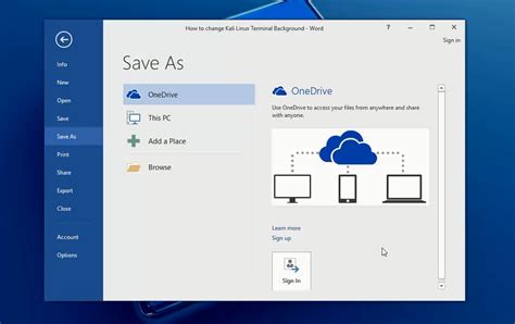 April 2019 how do i transfer existing worlds? Save Word 2016 Document on OneDrive - wikigain