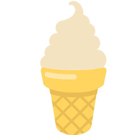 Soft Ice Cream Emoji Clipart Free Download Transparent Png Creazilla