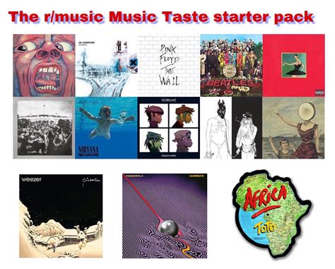 The Rmusic Music Taste Starter Pack I Know Someone Else Did This But