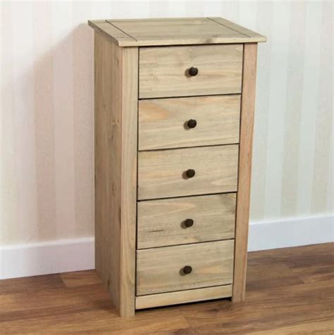 Enjoy free shipping with your order! Tall Chest Of Drawers Bedroom Narrow Slim Cabinet Tallboy ...