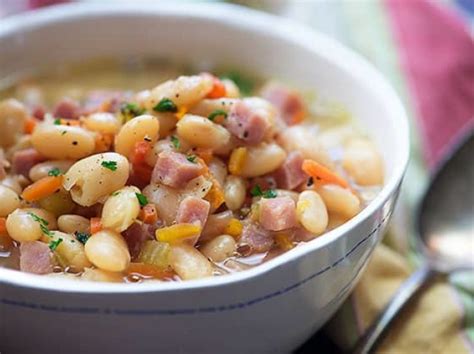 Great northern beans with hurst's® original ham flavor. White Bean and Ham Soup | Hurst Beans