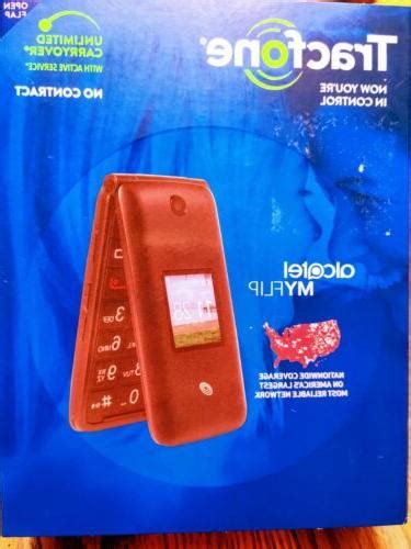 Tracfone Alcatel Myflip 4g Prepaid Flip Phone