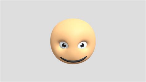 Goofy Ahh Emoji 3d Model By Nicholas Karapie Nikolaykarapetyan09