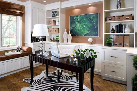 21 Feminine Home Office Designs Decorating Ideas Design Trends