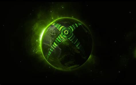 Herunterladen Hintergrundbild Logos в Xbox 3d Logo Für Desktop