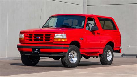 1996 Ford Bronco Xlt Sport At Kissimmee 2022 As F194 Mecum Auctions